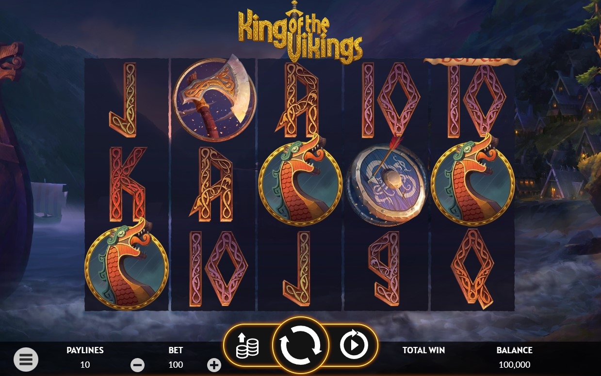 King of the Vikings Slot Gameplay