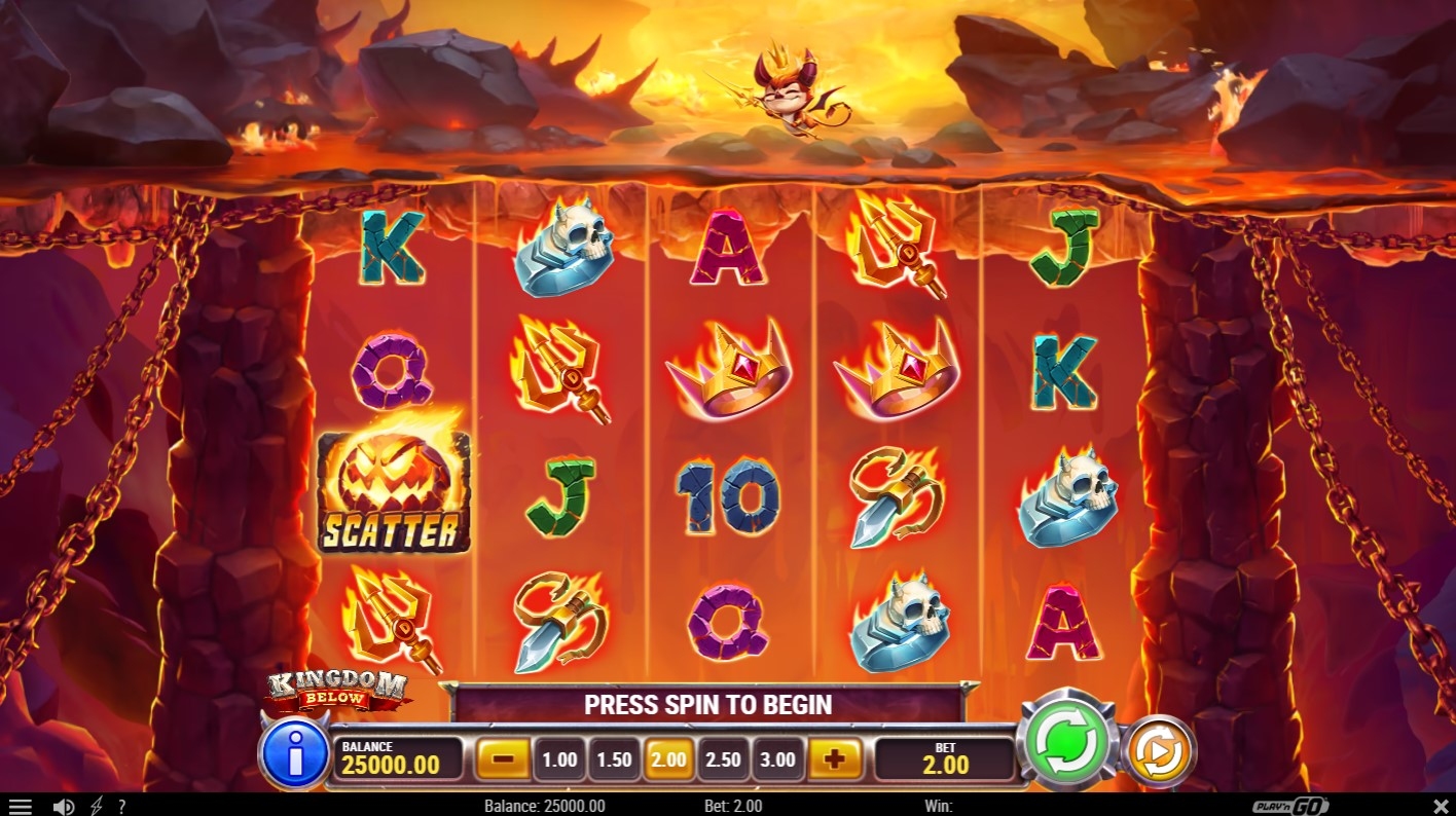 Kingdom Below Slot Gameplay