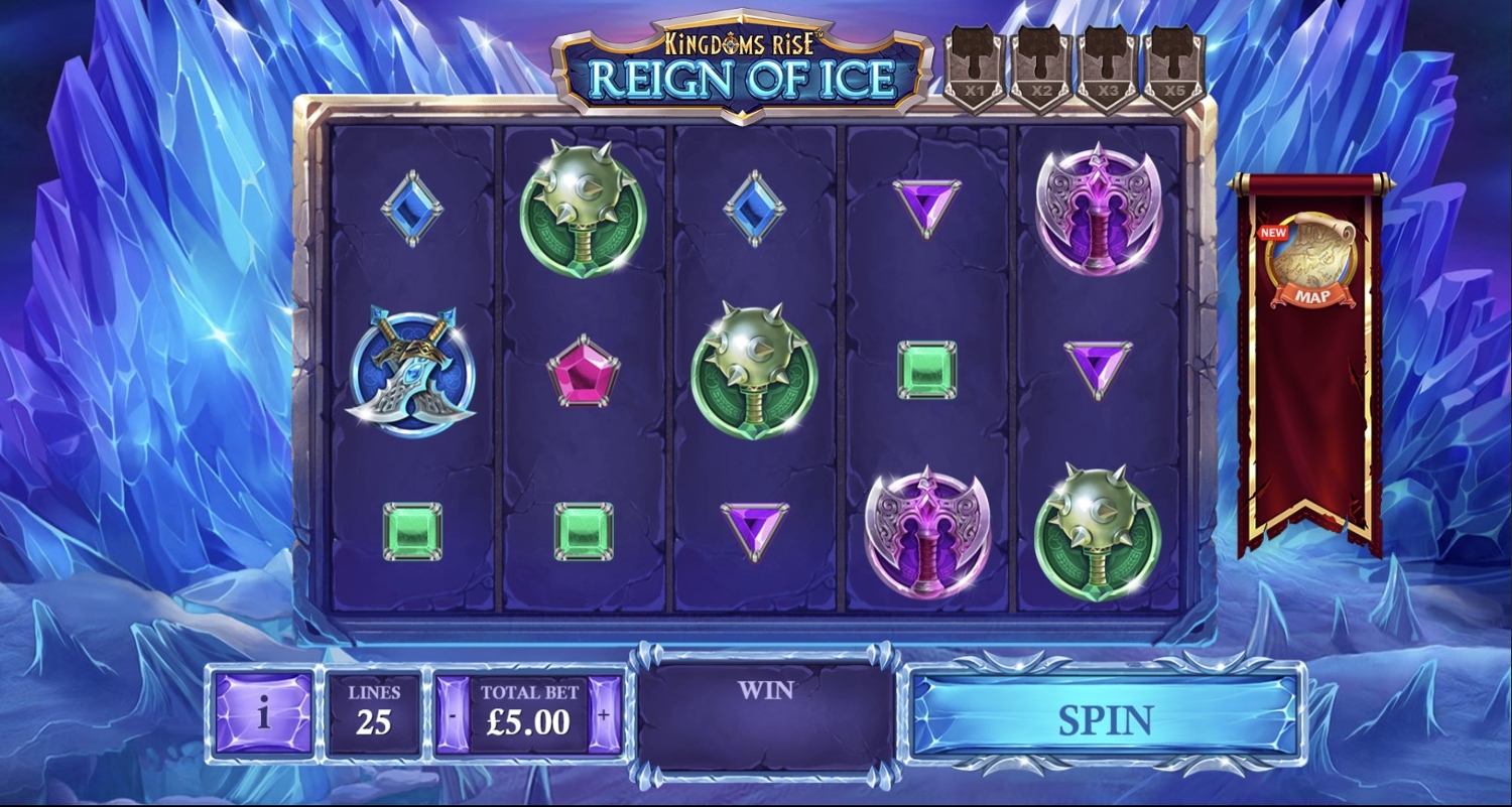 Kingdoms Rise: Reign of Ice Slot Gameplay