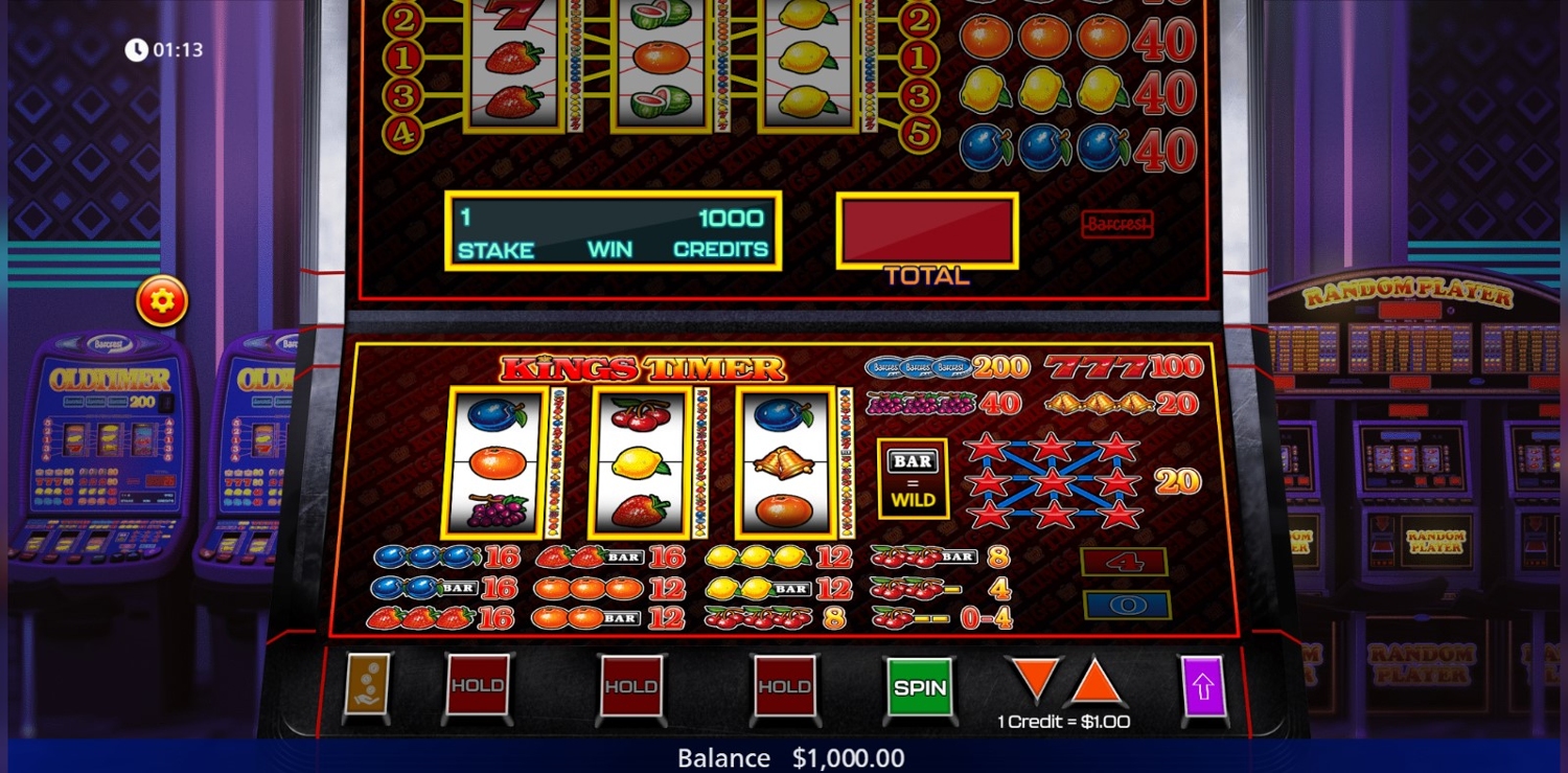 KingsTimer Slot Gameplay