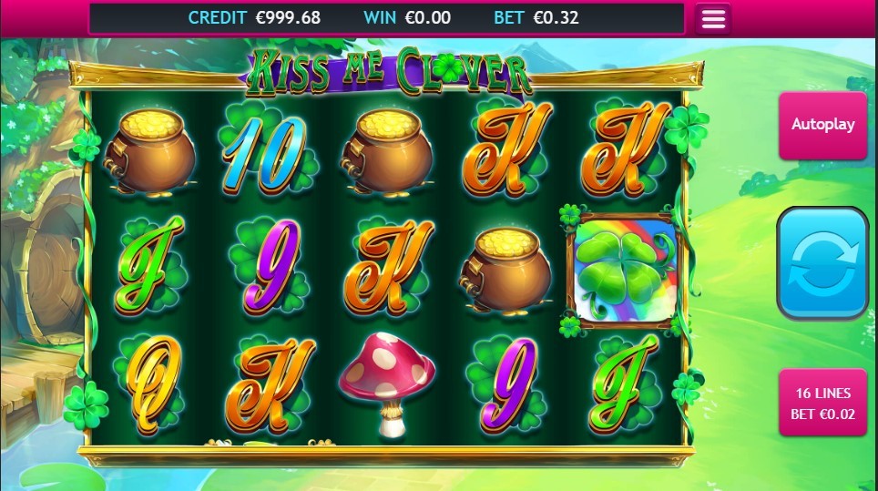 Kiss Me Clover Slot Gameplay