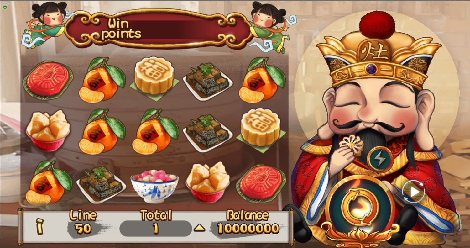 Kitchen God Welcome to New Year Slot Gameplay