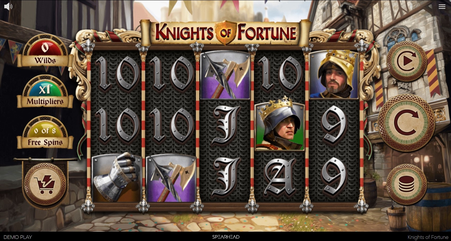 Knights of Fortune Slot Gameplay