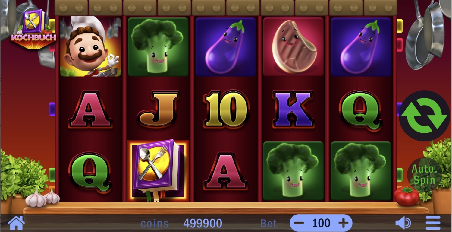 Kochbuch Slot Gameplay