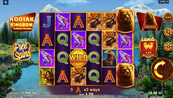 Kodiak Kingdom Slot Gameplay