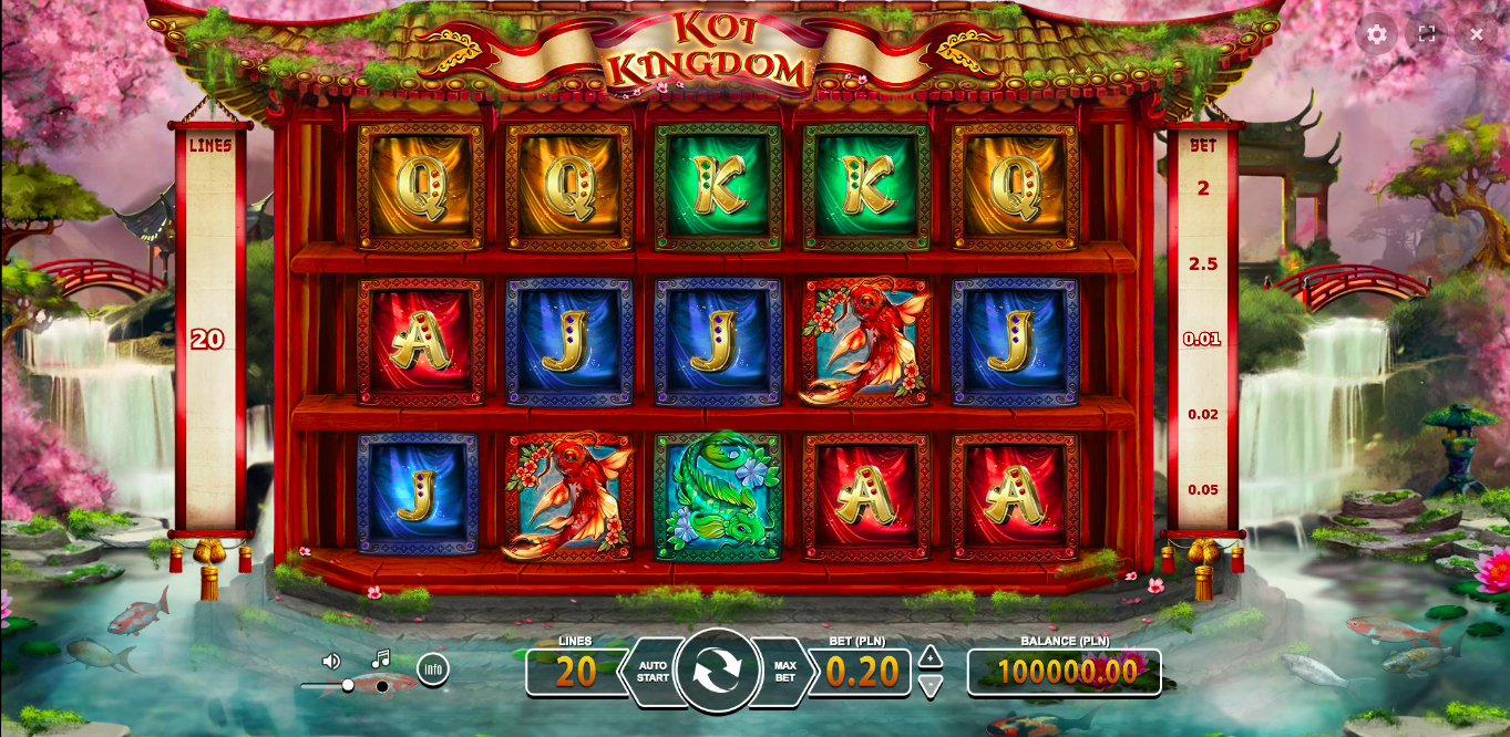 Koi Kingdom Slot Gameplay