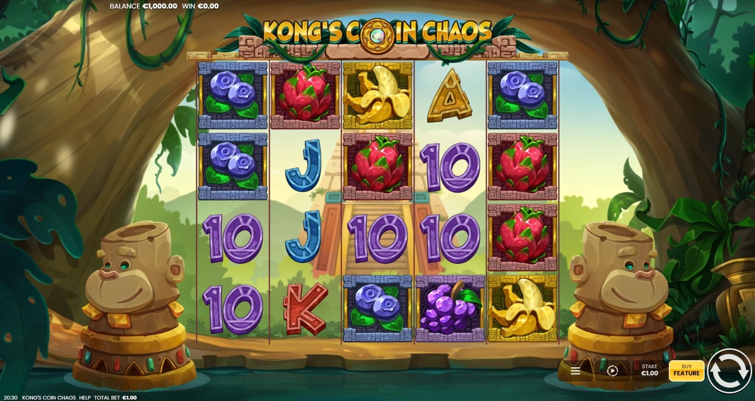 Kong's Coin Chaos Slot Gameplay
