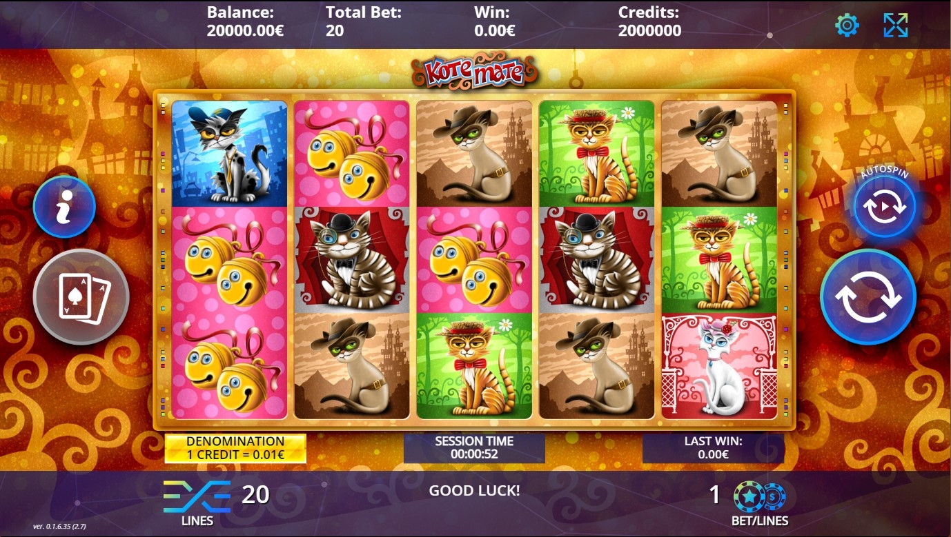 Kote Mate Slot Gameplay