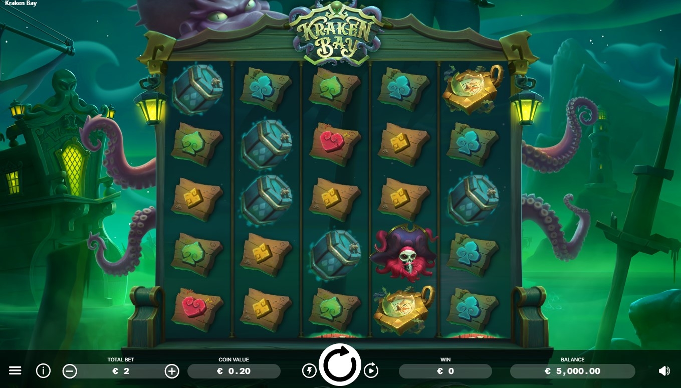 Kraken Bay Slot Gameplay