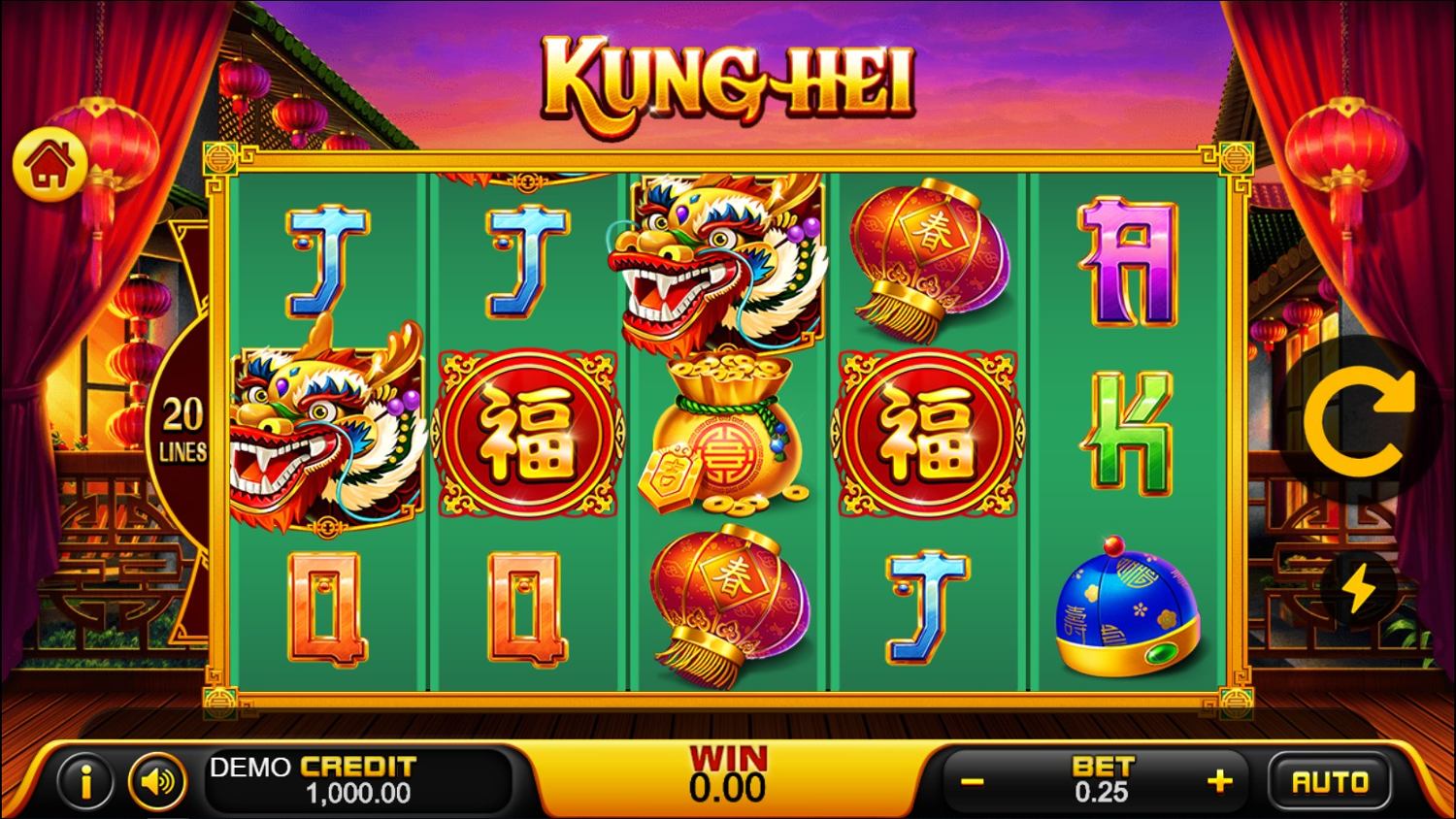 Kung Hei Slot Gameplay