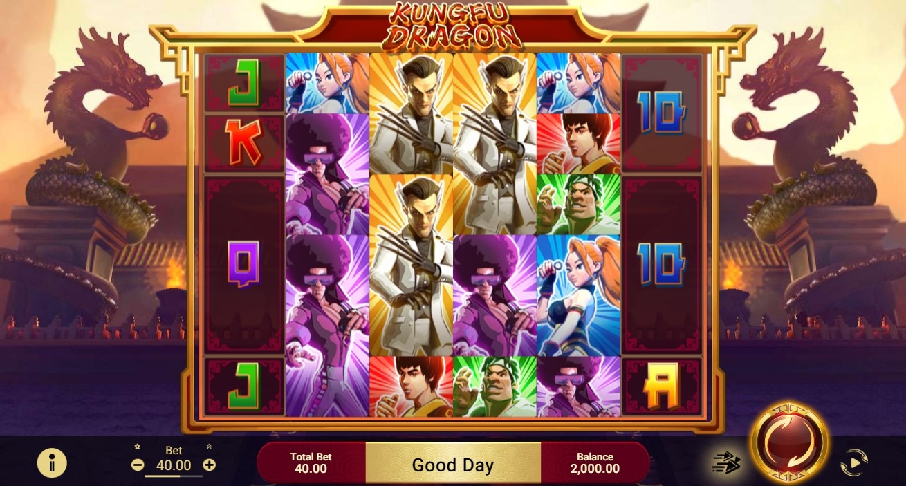 Kungfu Dragon Slot Gameplay
