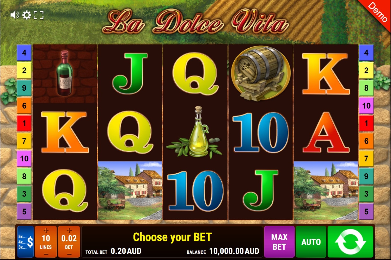 La Dolce Vita Slot Gameplay