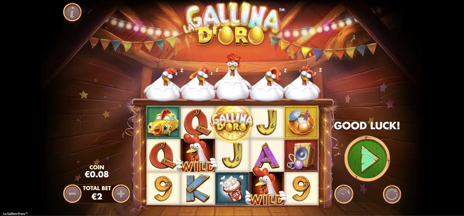 La Gallina D'oro Slot Gameplay