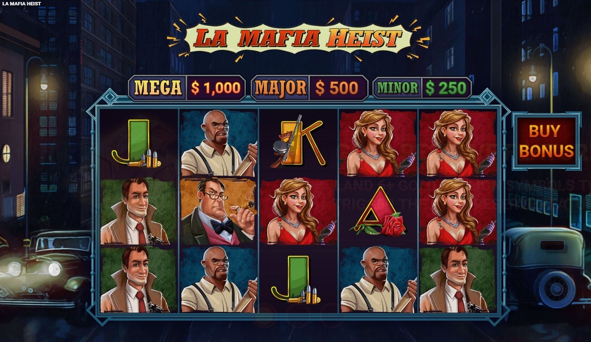 La Mafia Heist Slot Gameplay