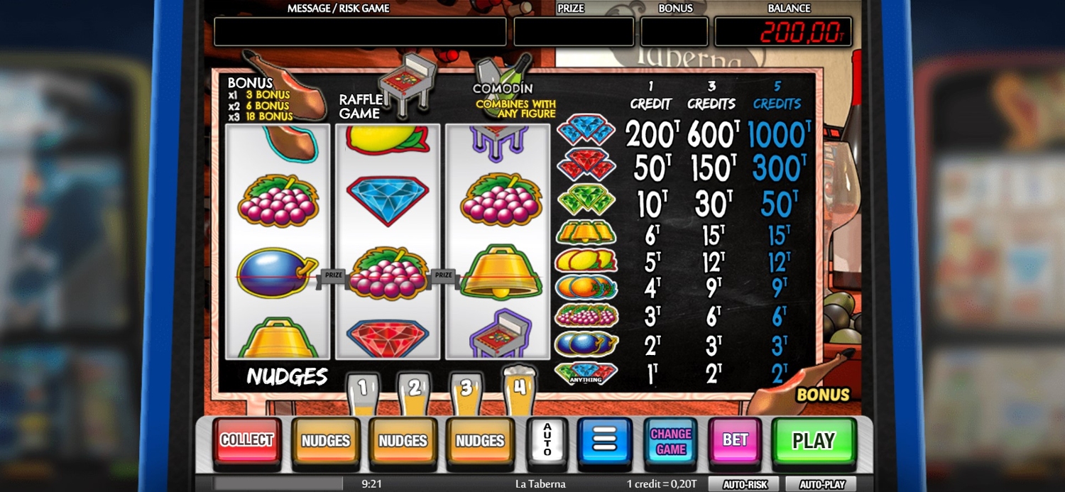 La Taberna Slot Gameplay