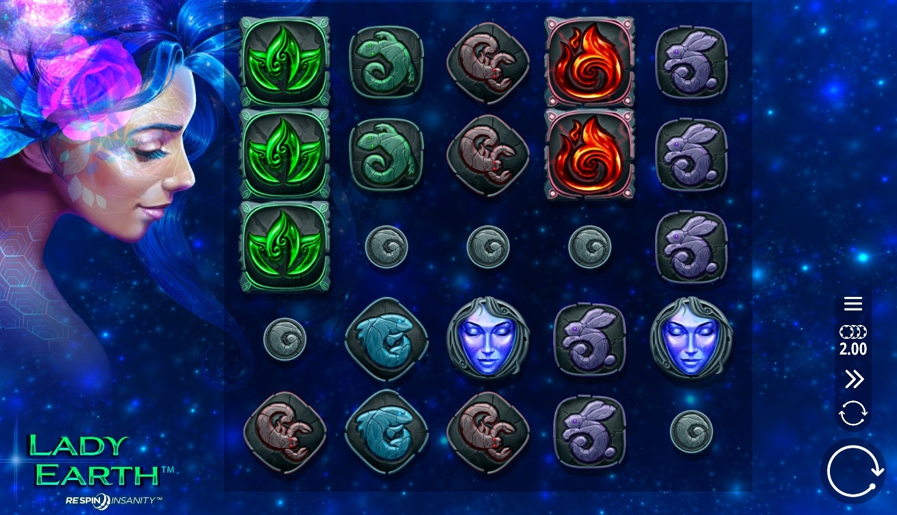 Lady Earth Slot Gameplay