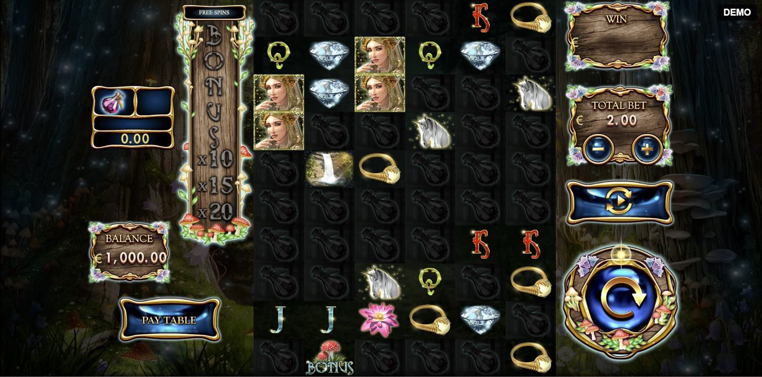 Lady Forest Slot Gameplay