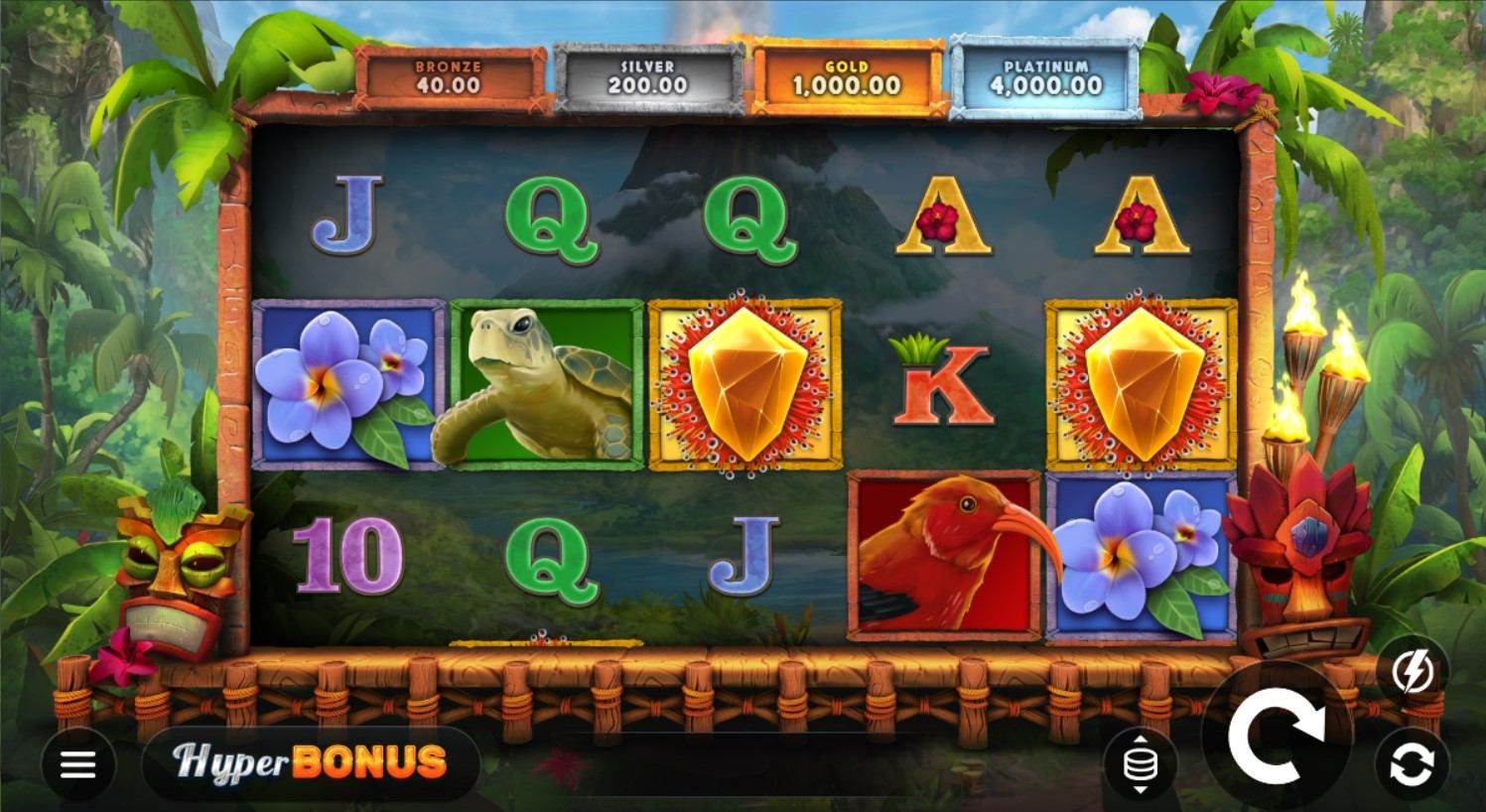 Lady Lava Slot Gameplay