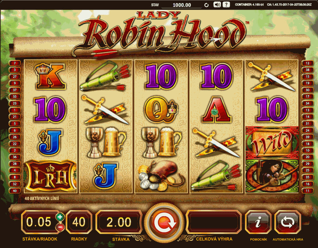 Lady Robin Hood Slot Gameplay
