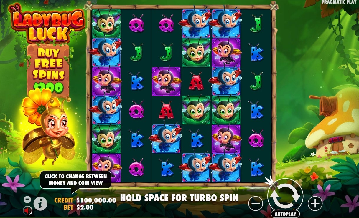Ladybug Luck Slot Gameplay