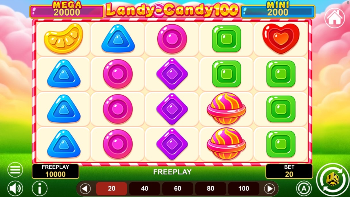 Landy-Candy 100 Slot Gameplay