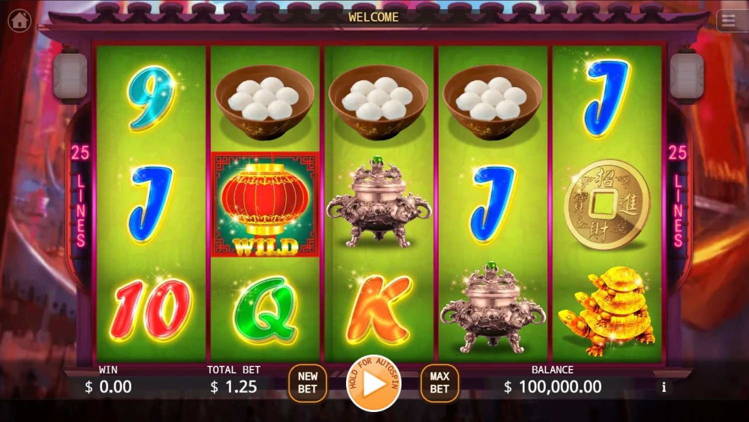 Lantern Festival Slot Gameplay