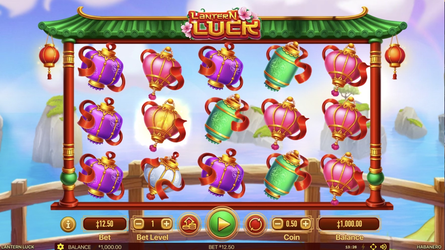 Lantern Luck Slot Gameplay
