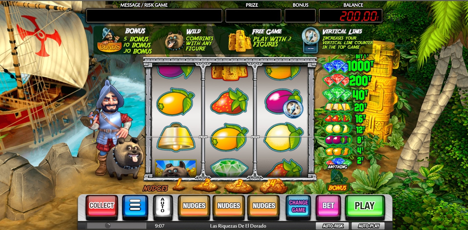 Las Riquezas De El Dorado Slot Gameplay