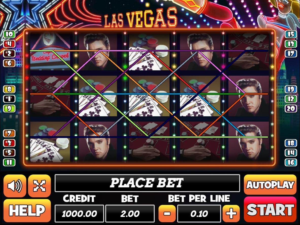 Las Vegas Slot Gameplay