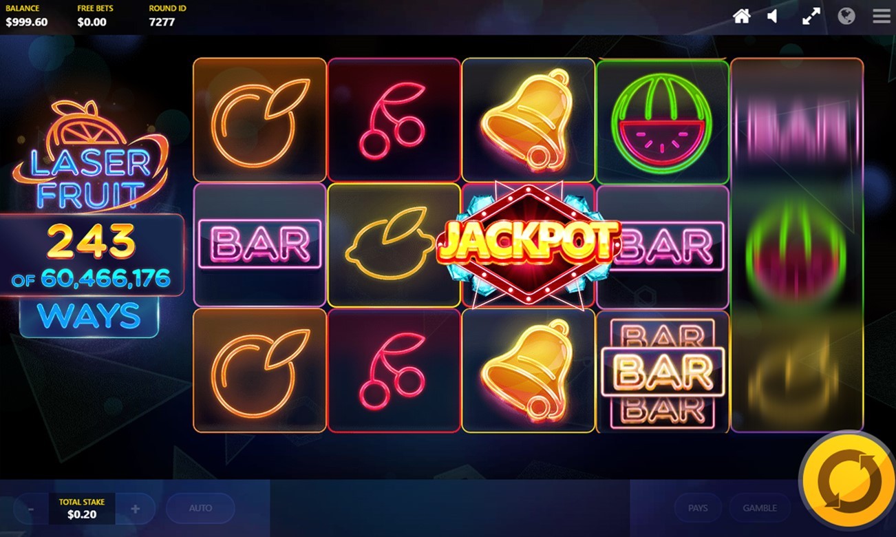 Laser Fruit Slot Gameplay