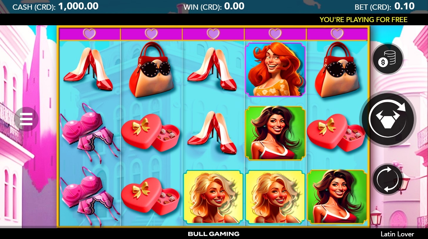 Latin Lover Slot Gameplay