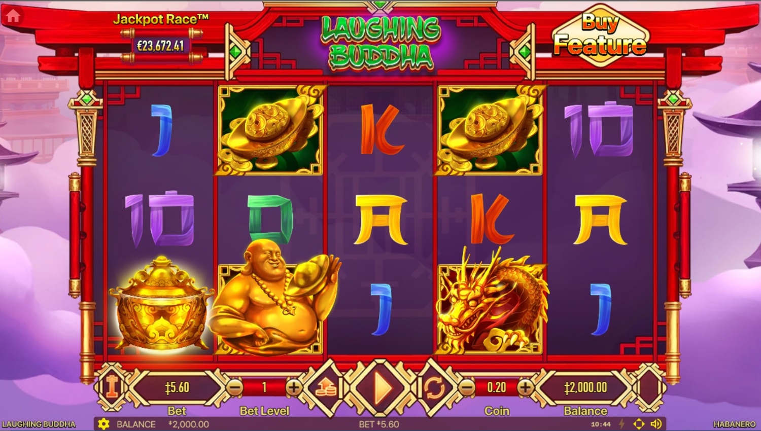 Laughing Buddha Slot Gameplay