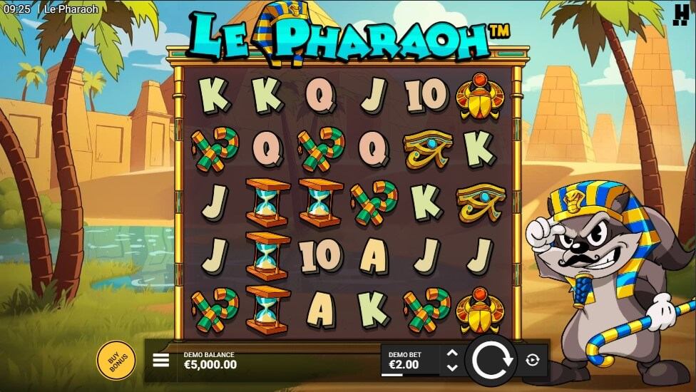 Le Pharaoh Slot Gameplay