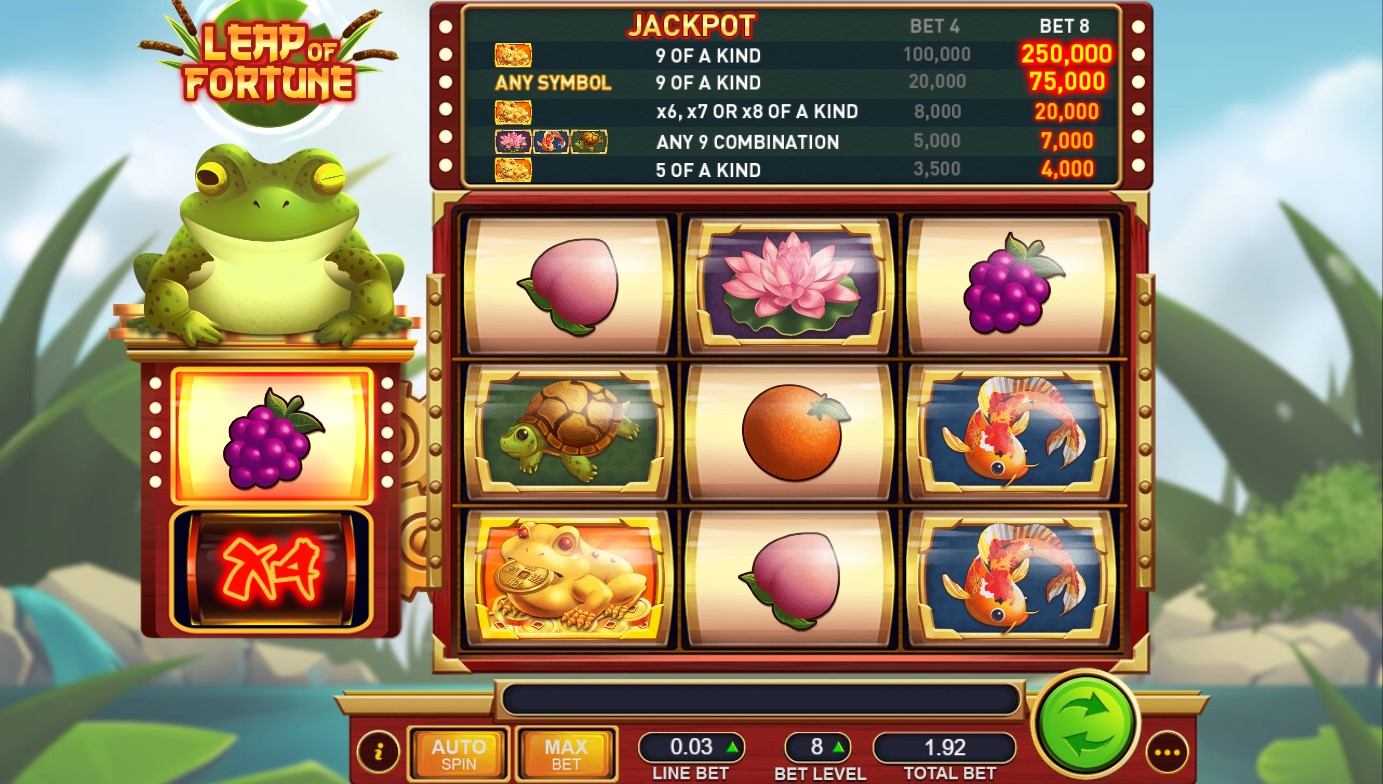 Leap of Fortune Slot Gameplay