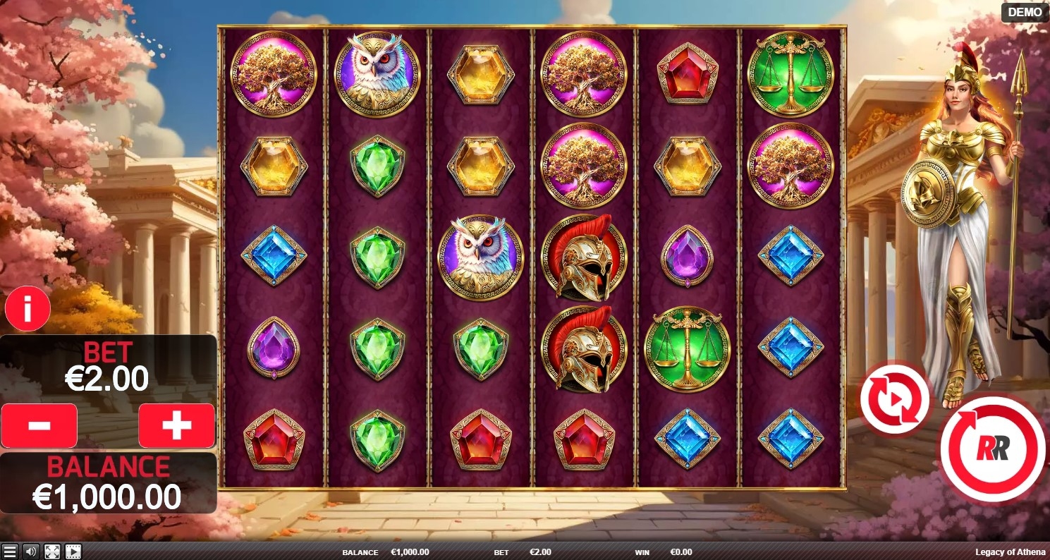 Legacy of Athena Slot Gameplay