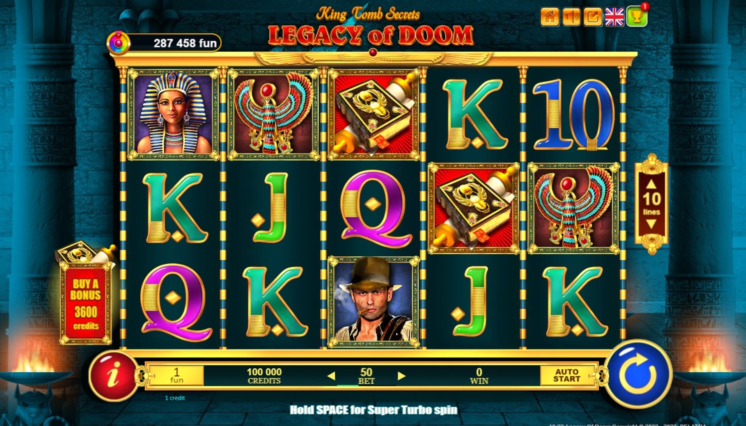 Legacy of Doom Slot Gameplay