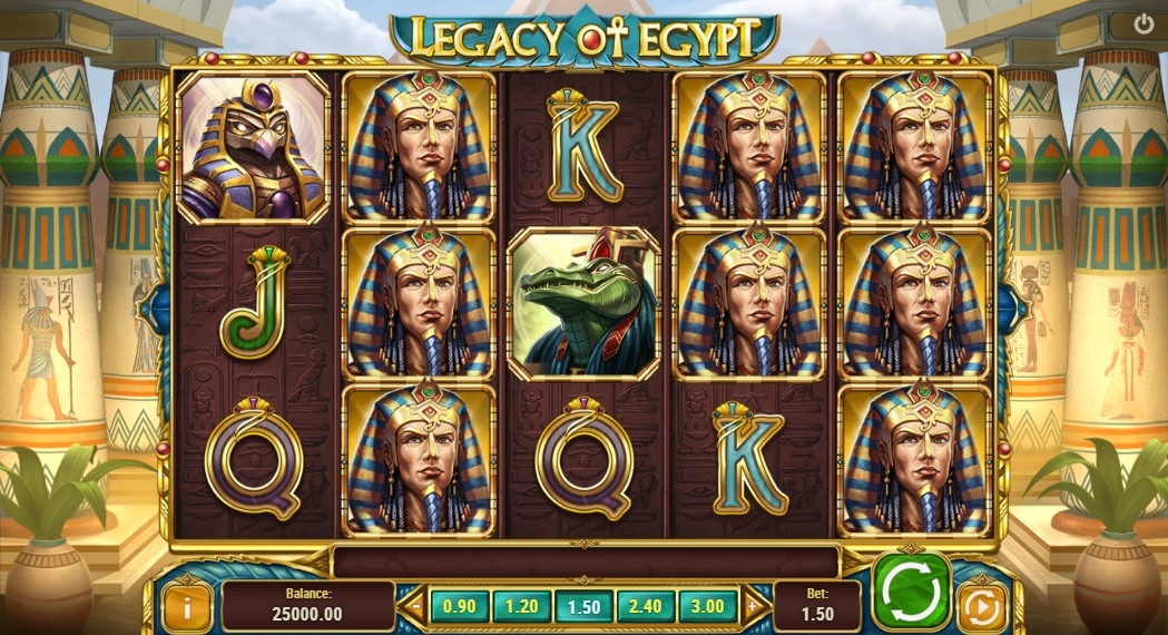 Legacy of Egypt Slot Gameplay