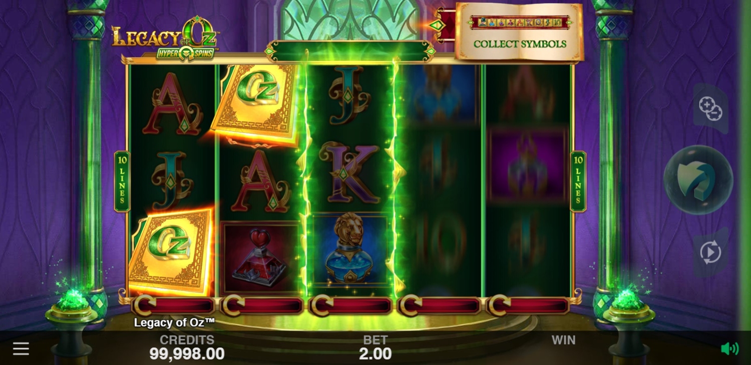 Legacy of Oz Slot Gameplay