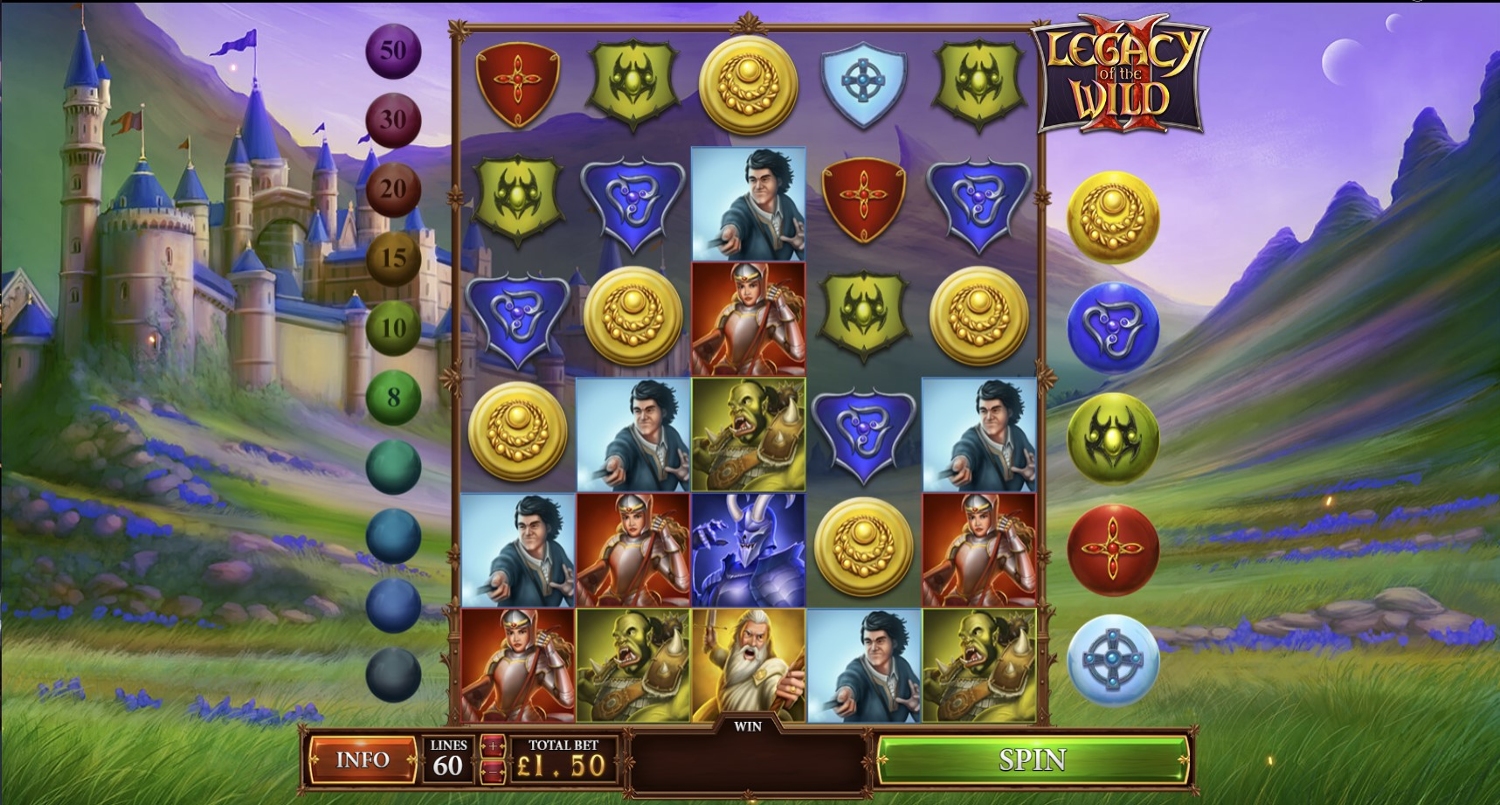 Legacy of the Wild 2 Slot Gameplay