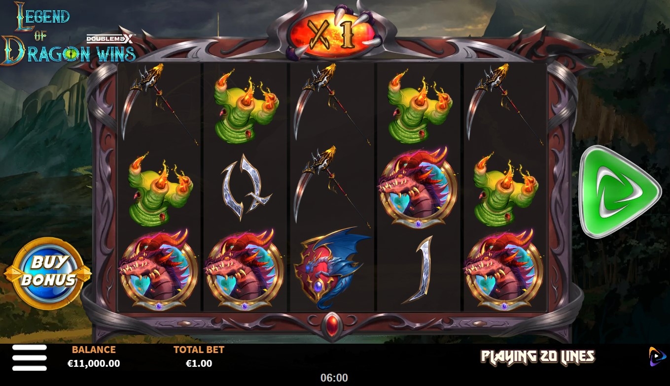 Legend of Dragon Wins DoubleMax Slot Gameplay