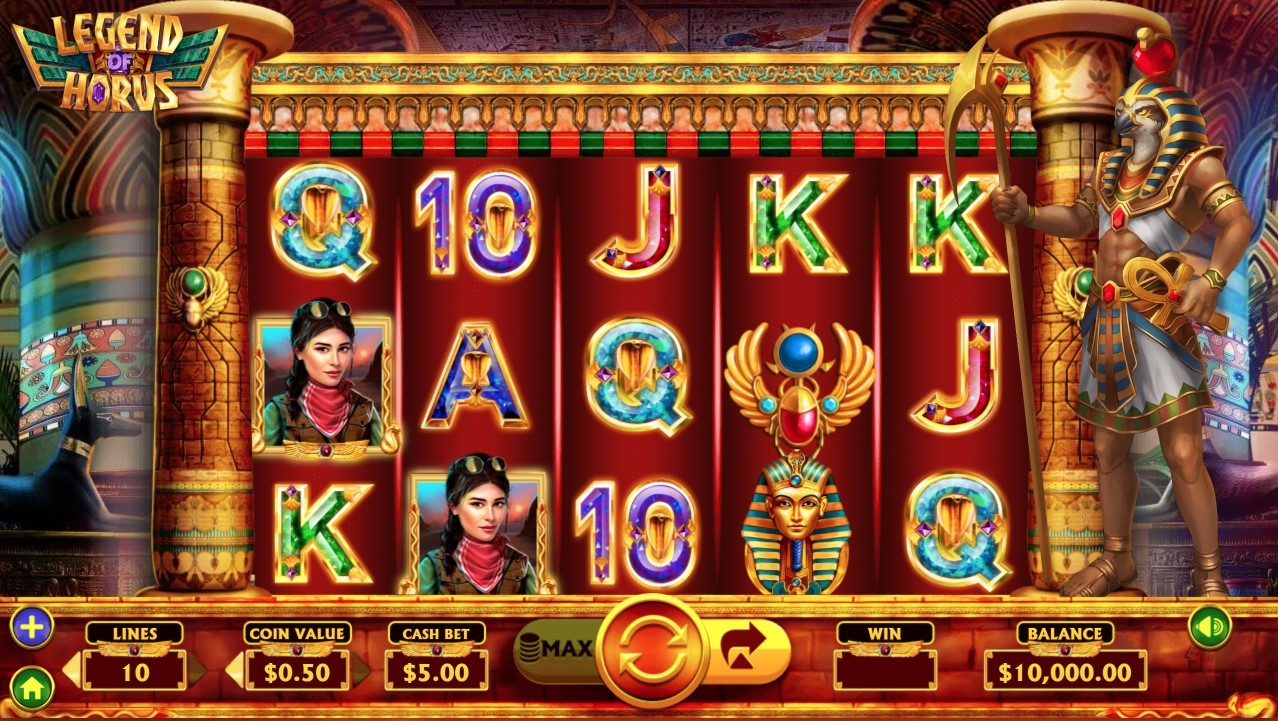 Legend of Horus Slot Gameplay