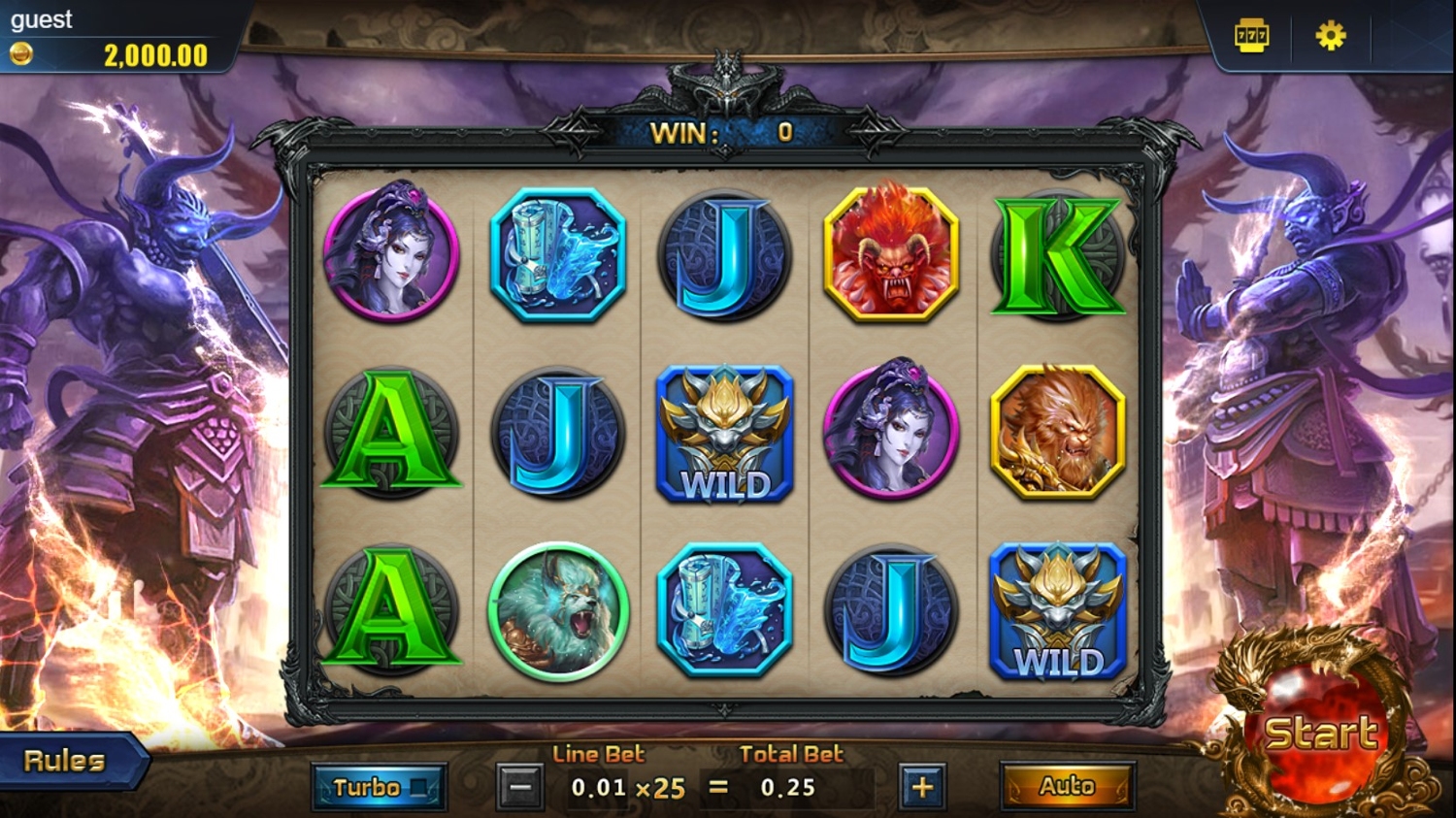 Legend of the King Slot Gameplay
