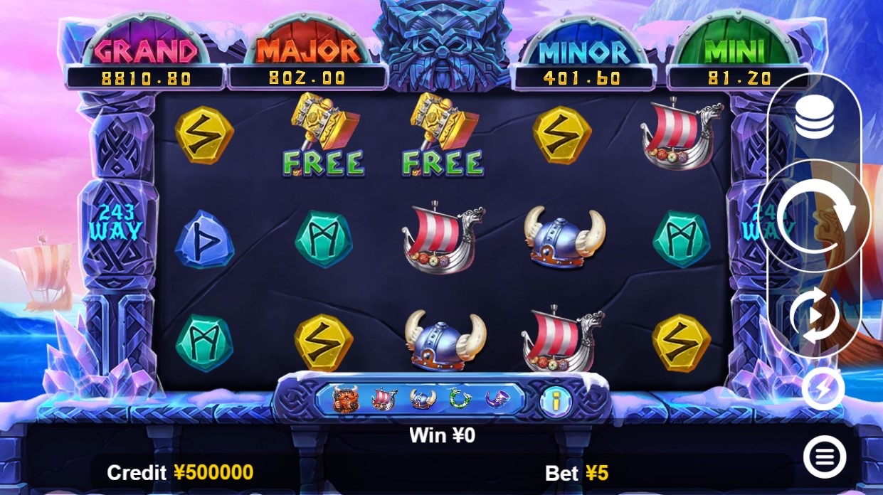 Legendary Vikings Slot Gameplay