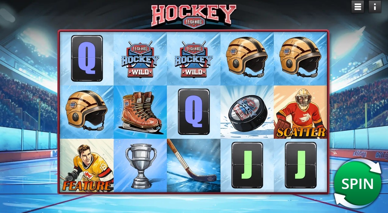 Legends of Hockey Slot Gameplay