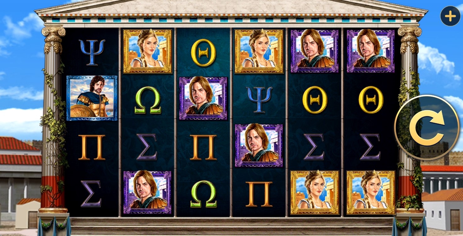 Legends of Troy Slot Gameplay