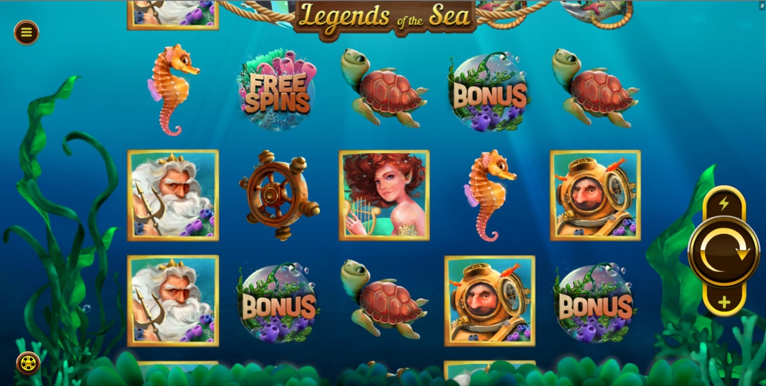 Legends of the Sea Slot Gameplay