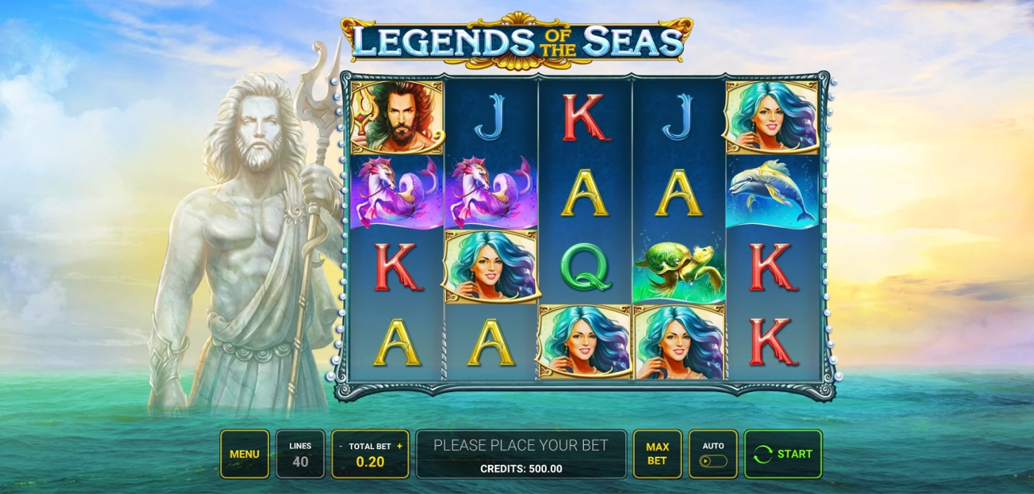 Legends of the Seas Slot Gameplay