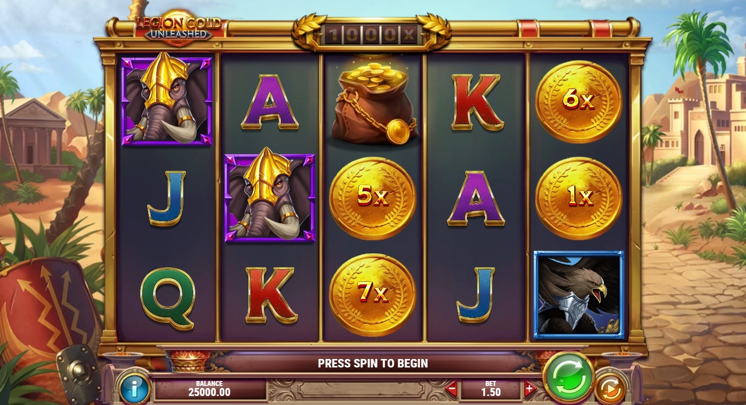 Legion Gold Unleashed Slot Gameplay