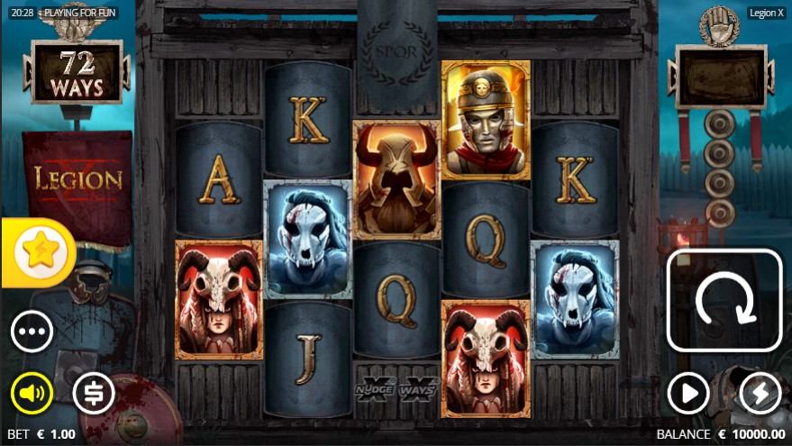 Legion X Slot Gameplay