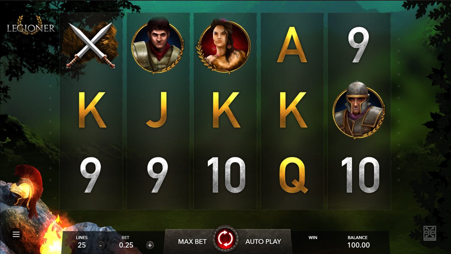 Legioner Slot Gameplay